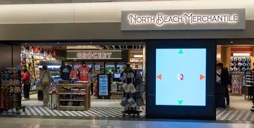 North Beach Mercantile storefront at SFO